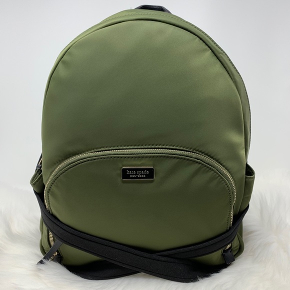 kate spade Handbags - Kate spade Large Backpack dawn sapling green nylon